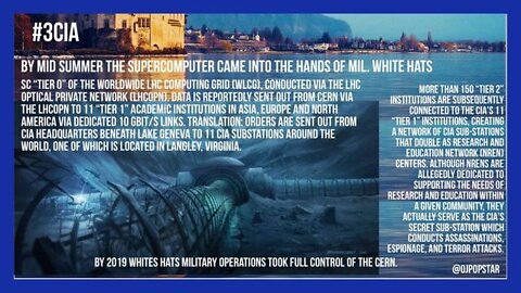 White Hats Seized Super Computer – The Grid – CIA’s Tier 1 Organizations