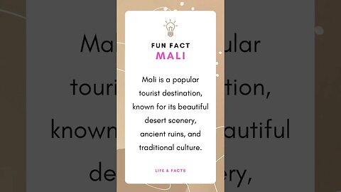 Fun Facts Mali