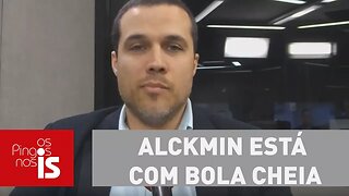 Felipe Moura Brasil: Alckmin está com bola cheia no PSDB, mas murcha com população