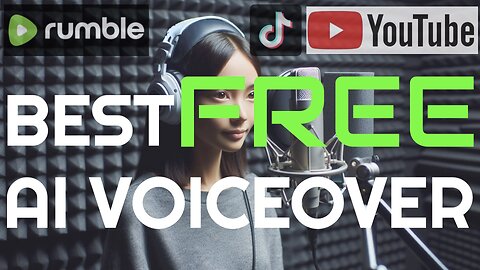 the BEST FREE AI VoiceOver (for your channel)