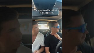 Guy punching the window… did he not like the song??