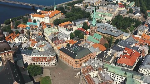 Riga, Latvia 🇱🇻 4K Drone Footage