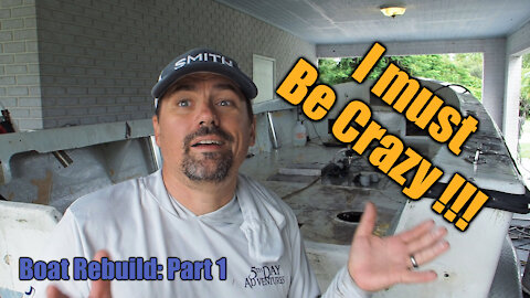 I've got a NEW? boat... KINDA! - Proline 24 Rebuild Day 01