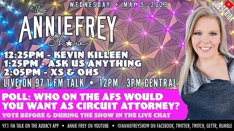 STL Circuit Attorney Kim Gardner OUT, Tucker Carlson, Going to Disney! • Annie Frey Show 5/5/23