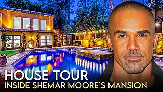 Shemar Moore | House Tour | His $5.8 Million Sherman Oaks Mansion