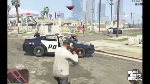 fight with Police | Grand Theft Auto 5 Gameplay | gtav | Gameplay | lazoo games