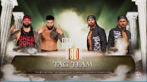 WWE X AEW The Usos vs The Young Bucks