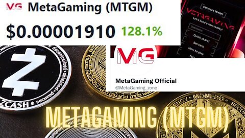 MetaGaming (MTGM) new coin, current value $0.00001910