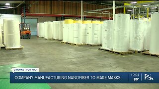 Claremore company to supply face mask material for the world