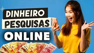 Como ganhar dinheiro respondendo pesquisas online | DICAS RÁPIDAS