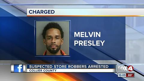 Third Person Arrested in Collier County Robberies