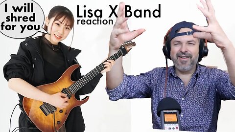Li-sa-X BAND reaction - - Looking Up To You (Official Music Video) (react ep.793 )