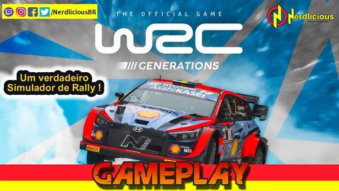 🎮 GAMEPLAY! Um verdadeiro Simulador de Rally! Confira a nossa Gameplay de WRC GENERATIONS!