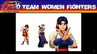 King of Fighters 96: Arcade Mode - Team Women Fighters