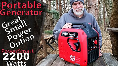 VERY QUIET Portable Gas Generator for RV Camping or Remote Power