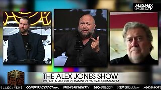 AJ, Steve Bannon & Joe Allen Deep Dive On AI, Transhumanism & The Globalist Plan To Depopulate Earth