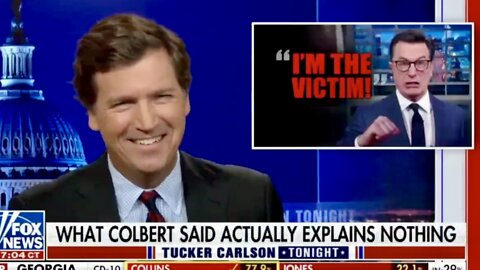 Tucker Carlson Destroys Stephen Colbert