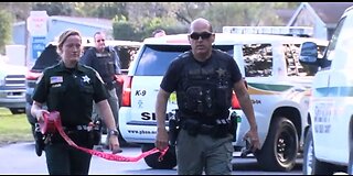 Palm Beach County deputy pinned between cars during crime takedown, sheriff's office says
