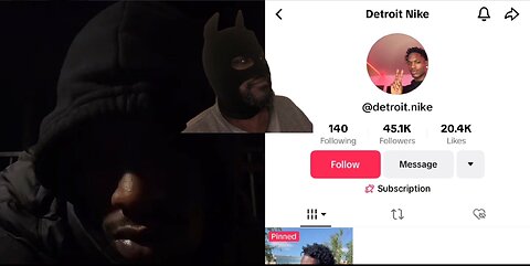 The TIKTOK E-Beggar, By The Name Of Detroit Nike is doing his True Nature, in This Video.