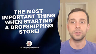 The SECRET To Starting A Successful Dropshipping Store!