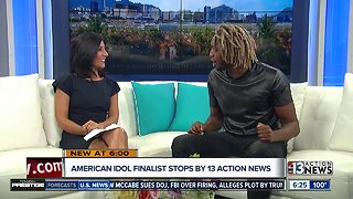 'American Idol' star stops by the 13 Action News studio