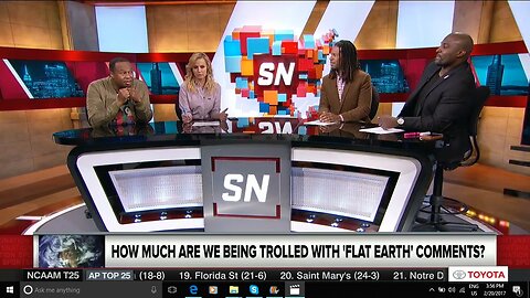 SportsNation: Is Kyrie Irving right about Flat Earth ? - Mark Sargent ✅