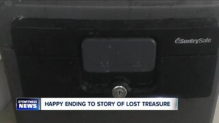 Lost safe returned