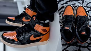 AIR JORDAN 1 SHATTERED BACKBOARD 3.0 ON FOOT REVIEW | A SNEAKER LIFE