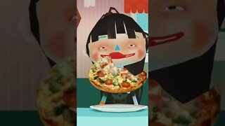 delicious pizza-Asmr toca kitchen 2#mukbang#asmrsounds #asmr #shorts