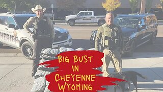 Highway Hijinks: Cheyenne Traffic Stop Unearths 65 Pounds of Pot