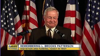 Funeral service today for L. Brooks Patterson
