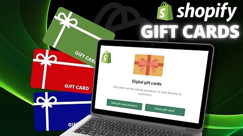 Create & Sell Gift Cards on Shopify | Shopify Gift Cards Tutorial