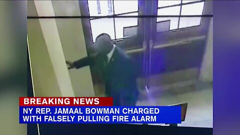 Jamaal Bowman Criminally Charged for Pulling Fire Alarm in Capitol Hill Incident (meme worthy)
