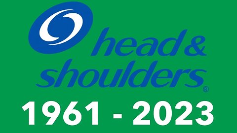 Evolução do logo da Head & Shoulders (1961-2023)
