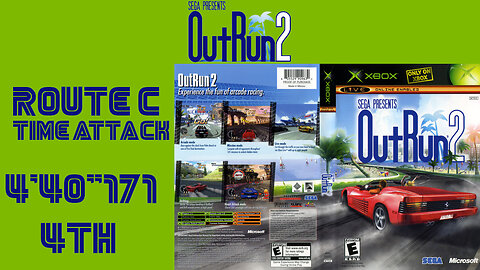 OutRun 2 [Xbox] Goal C - Time Attack [4'40"171] 4th place