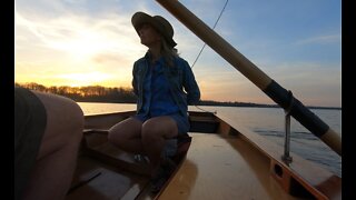 Sailing Grace: Spring Sunset Sail