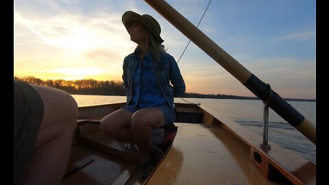 Sailing Grace: Spring Sunset Sail