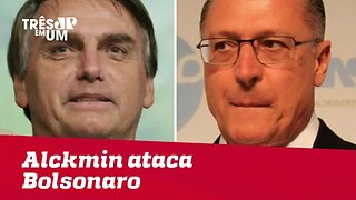 Alckmin ataca Bolsonaro em propaganda