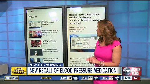 Blood pressure medication recalled over cancer concerns