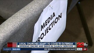 Local churches adapt to COVID-19 outbreak by offering online or drive-in church services