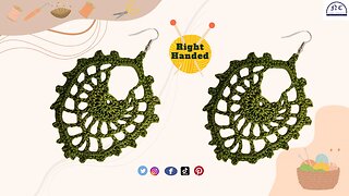 DIY Gorgeous Crochet Leaf Earrings: Comprehensive Right-Handed Guide