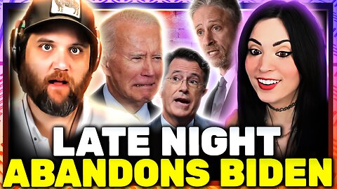 Late Night Hosts Abandon Biden w/ Melonie Mac!