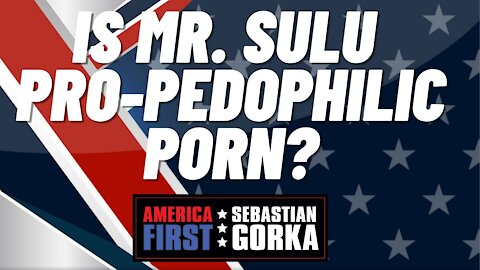 Is Mr. Sulu pro-pedophilic porn? Elizabeth Schultz with Sebastian Gorka on AMERICA First