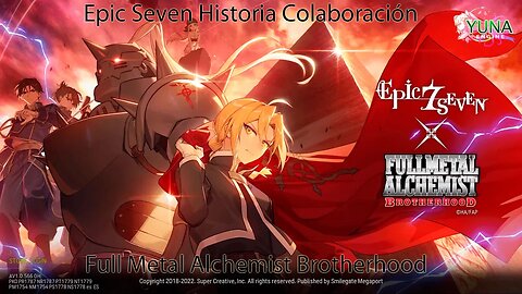 Epic Seven Historia Colaboracion Parte 2 Full Metal Alchemist Brotherhood (Sin gameplay)