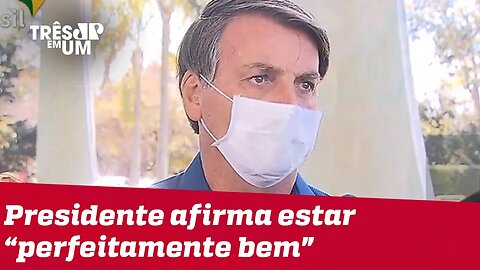 Bolsonaro anuncia resultado positivo para covid-19