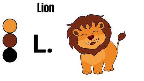 Lion Drawing, Painting and Coloring for Kids & Toddlers | Drawing Basics #219