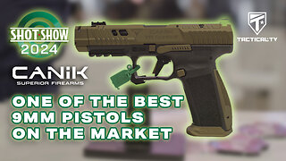 One of the BEST 9mm PISTOLS on the market? | CANiK | Shot Show 24