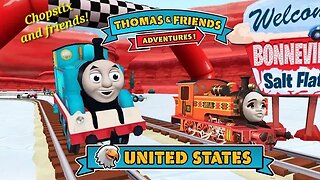 Chopstix and Friends! Thomas and Friends Adventures part 15 - Return trip to the United States!