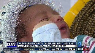 Glen Burnie hospital welcomes first baby of 2020