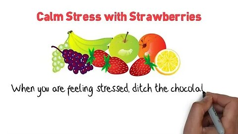 Calm Stress with Strawberries